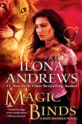 Book cover: Magic Binds (Book 9 of Kate Daniels) by Ilona Andrews (preview)