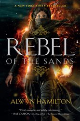 Book cover: Rebel of the Sands (Book 1 of Rebel of the Sands) by Alwyn Hamilton (preview)