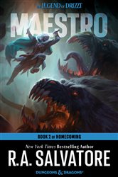 Book cover: Maestro (Book 32 of The Legend of Drizzt) by R.A. Salvatore (preview)