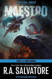 Book cover: Maestro (Book 32 of The Legend of Drizzt) by R.A. Salvatore (preview)