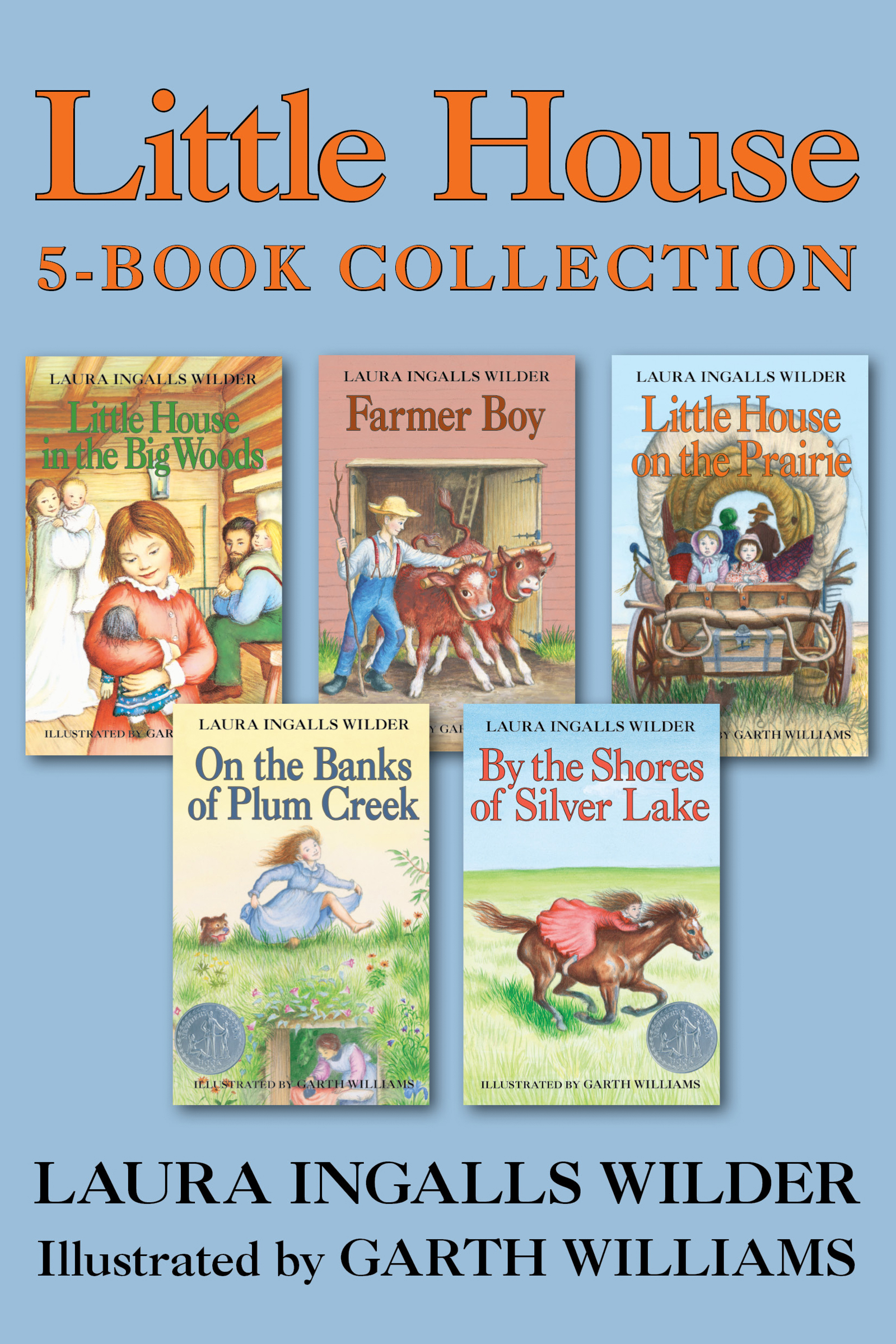 Laura Ingalls Wilder 大草原の小さな家シリーズ 5冊 洋書 Laura