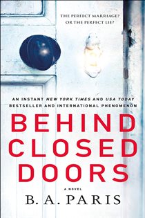 Book cover: Behind Closed Doors, by B.A. Paris (preview)