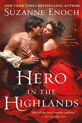 Book cover: Hero in the Highlands (Book 1 of No Ordinary Hero) by Suzanne Enoch (preview)