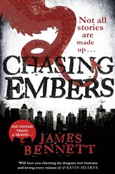 Book cover: Chasing Embers, by James Bennett (preview)