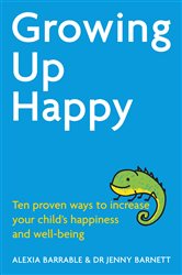 Book cover: Growing Up Happy, by Alexia Barrable (preview)