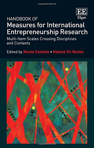 Handbook of Measures for International Entrepreneurship Research