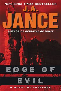 Book cover: Edge of Evil, by J. A. Jance (preview)