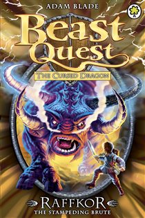 Book cover: Raffkor the Stampeding Brute (Book 79 of Beast Quest) by Adam Blade (preview)