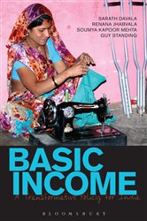 Book cover: Basic Income, by Sarath Davala (preview)