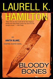 Book cover: Bloody Bones (Book 5 of Anita Blake, Vampire Hunter) by Laurell K. Hamilton (preview)