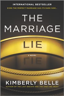 Book cover: The Marriage Lie, by Kimberly Belle (preview)