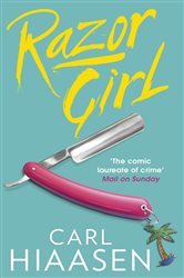 Book cover: Razor Girl, by Carl Hiaasen (preview)