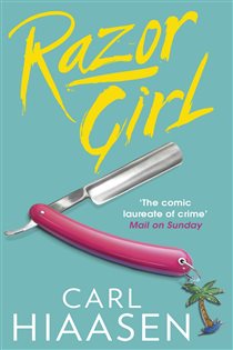 Book cover: Razor Girl, by Carl Hiaasen (preview)
