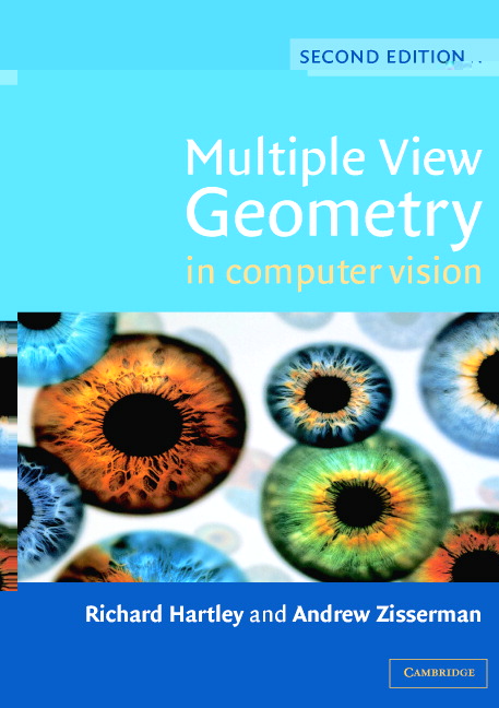Multiple View Geometry in Computer Vision - >100