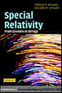 Book cover: Special Relativity, by Patricia M. Schwarz (preview)