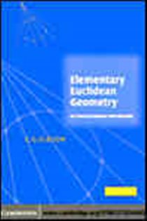 Book cover: Elementary Euclidean Geometry, by C. G. Gibson (preview)