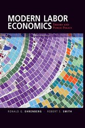Book cover: Modern Labor Economics, by Ronald G. Ehrenberg (preview)