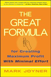 Book cover: The Great Formula, by Mark Joyner (preview)