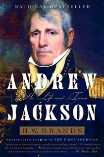 Book cover: Andrew Jackson, by H. W. Brands (preview)