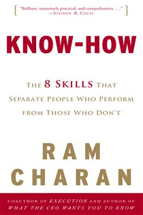 Book cover: Know-How, by Ram Charan (preview)