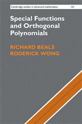 Book cover: Special Functions and Orthogonal Polynomials (Book Series Number 153 of Cambridge Studies in Advanced Mathematics) by Richard Beals (preview)