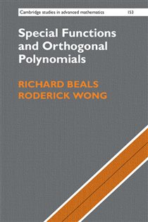 Book cover: Special Functions and Orthogonal Polynomials (Book Series Number 153 of Cambridge Studies in Advanced Mathematics) by Richard Beals (preview)