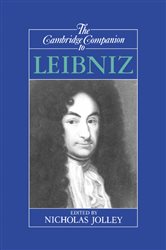 Book cover: The Cambridge Companion to Leibniz, edited by Nicholas Jolley (preview)