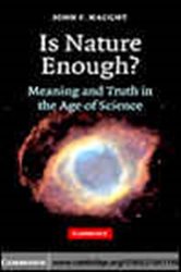 Book cover: Is Nature Enough?, by John F. Haught (preview)