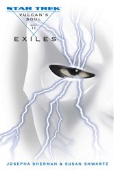 Book cover: Vulcan's Soul #2: Exiles, by Josepha Sherman (preview)