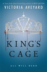 Book cover: King's Cage (Book 3 of Red Queen) by Victoria Aveyard (preview)