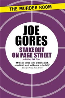 Book cover: Stakeout on Page Street, by Joe Gores (preview)