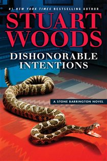Book cover: Dishonorable Intentions (Book 38 of A Stone Barrington Novel) by Stuart Woods (preview)