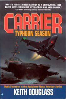 Book cover: Carrier 14: Typhoon Season (Book 14 of Carrier) by Keith Douglass (preview)