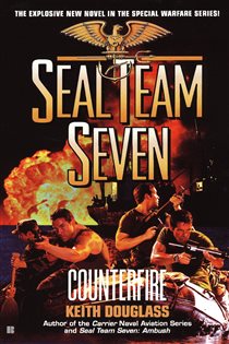 Book cover: Seal Team Seven #16: Counterfire, by Keith Douglass (preview)