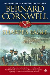 Book cover: Sharpe's Eagle, by Bernard Cornwell (preview)