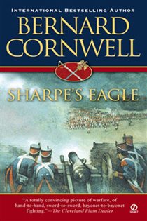 Book cover: Sharpe's Eagle, by Bernard Cornwell (preview)