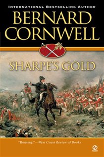 Book cover: Sharpe's Gold, by Bernard Cornwell (preview)