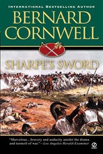 Book cover: Sharpe's Sword, by Bernard Cornwell (preview)