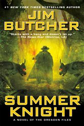 Book cover: Summer Knight (Book 4 of Dresden Files) by Jim Butcher (preview)