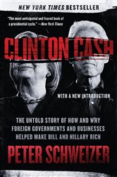 Book cover: Clinton Cash, by Peter Schweizer (preview)