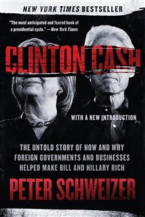 Book cover: Clinton Cash, by Peter Schweizer (preview)