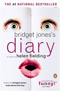 Book cover: Bridget Jones's Diary, by Helen Fielding (preview)