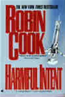 Book cover: Harmful Intent, by Robin Cook (preview)