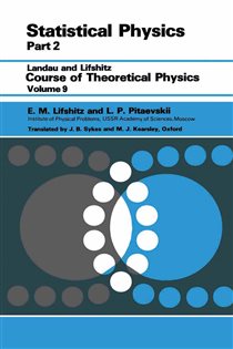 Book cover: Statistical Physics, by E.M. Lifshitz (preview)