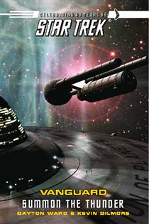 Book cover: Vanguard #2: Summon the Thunder, by Dayton Ward (preview)