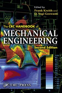 Book cover: The CRC Handbook of Mechanical Engineering, edited by D. Yogi Goswami (preview)
