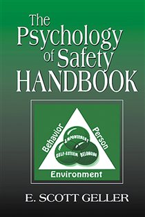 Book cover: The Psychology of Safety Handbook, by E. Scott Geller (preview)