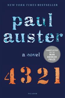 Book cover: 4 3 2 1, by Paul Auster (preview)