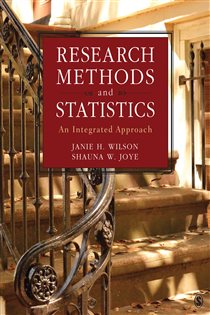 Book cover: Research Methods and Statistics, by Janie H. Wilson (preview)