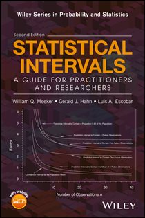 Book cover: Statistical Intervals, by William Q. Meeker (preview)
